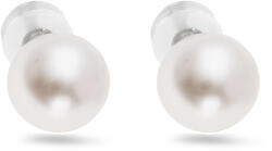 Heratis Forever Stekkeres fülbevaló gyönggyel 7 mm, fehérarany PE267A