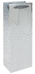 Eurowrap italtasak, ezüst, ombre, csillagos (12, 7x35, 5x9 cm) (34834-4C)