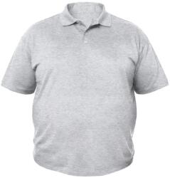 Miners Mate supersize Uniszex nagyméretű galléros póló - Szürke melírozott | 8XL (MYS410-1000386091)