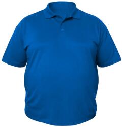 Miners Mate supersize Uniszex nagyméretű galléros póló - Királykék | 5XL (MYS410-1000386112)