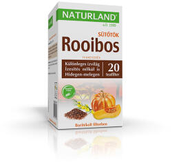 Naturland Rooibos sütőtök teakeverék 20x1, 5 g (0010014616)