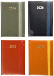 Szekszárdi 22- Napi agenda B5 varrott 2026 - 4 színben