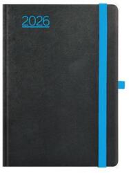 TopTimer Naptár, tervező, B6, heti, TOPTIMER, Nero , fekete-kék (26T012N-004) - fodicoaruhaz