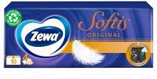 Zewa Softis Original papírzsebkendő 10 x 9 db