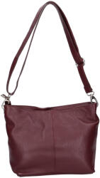 Rea Moda Olasz bőr 0002 bordó kicsi női táska