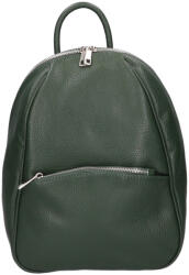  Olasz bőr B8008 zöld hátizsák