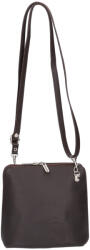  Olasz bőr 5128 barna bőr női kicsi oldaltáska