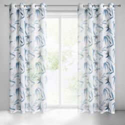 Takoy Függöny AIDA etaminból egzotikus levélmintával, félig átlátszó 140 x 250 cm-HF-398682