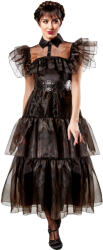 Rubies Női jelmez - Wednesday fekete ruha Méret - felnőtt: M (1000853-M)