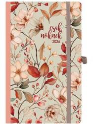 TopTimer Naptár, tervező, A5, heti, TOPTIMER, Csak Nőknek , vintage (26N018J-001)