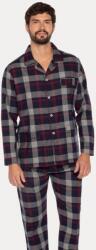 GUASCH MARTIN férfi flanel pizsama 4XL Sötét kék / Navy