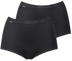 Sloggi Basic+ Maxi 2pack magas derekú bugyik, fekete, 3XL