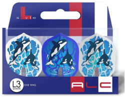 Winmau Dart toll L-Style L3Pro ALC Sekine Maya kék-fehér