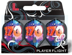 Winmau Dart toll L-Style L1Pro Fallon Sherrock V4 fekete