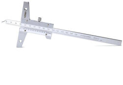 INSIZE Subler mecanic de adancime cu gauri de extensie INSIZE 0-300 mm, diviziune 0.02 mm (1247-3001)