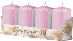 Emocio Henger 4Db 40X80 Rózsaszín Gyertya