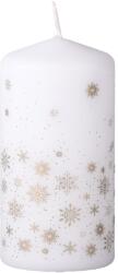  Henger 60X120 Mm Hópelyhek Magic Snowing Fehér-Arany, Gyertya