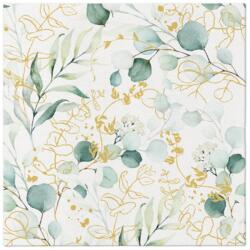  Szalvéta Airlaid 12Db Golden Eucalyptus 40X40 Cm
