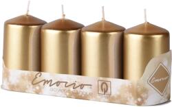 Emocio Henger 4Db 50X90Mm Metal Arany, Gyertyák