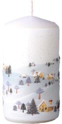 Ellipszis 60X110 Mm Winter Wonderland, Gyertya