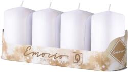 Emocio Henger 4 Db 40X80 Fehér Gyertya