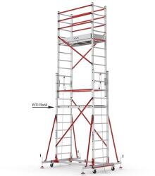 CAGSAN Telesafe XLN Profi 2x11 fokos kétrészes állvány (Munkamagasság: 6, 4m) (S006_XLN_PR)
