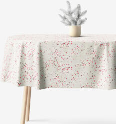 Goldea ovális terítő valencia - csillagok natúr alapon 140 x 180 cm