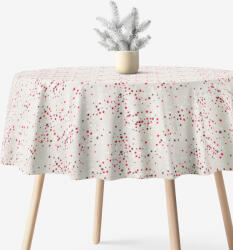 Goldea kör alakú terítő valencia - csillagok natúr alapon Ø 100 cm