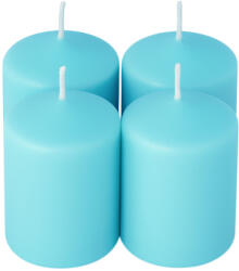 Valex Decor Adventi henger gyertya készlet, 8 x 5cm - Világos türkizkék (BRS-69)