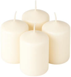Valex Decor Adventi henger gyertya készlet, 7 x 4cm - Matt ekrü (FPS-03)