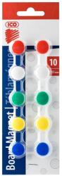 Ico Mágnes 15mm, 10 db/csomag, 5 klf. szín vegyesen Ico (7570863000) - irodasziget
