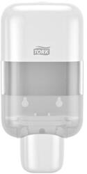 Tork Hab- és folyékony szappan és kézfertőtlenítő adagoló, S5 rendszer, TORK "Mini", fehér (KHH828) - irodasziget