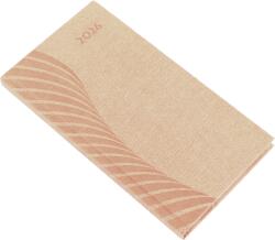 Realsystem Zsebnaptár álló Amigo, fehér lapokkal drapp Realsystem 2026 (51905) - irodasziget