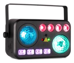 BeamZ SHIMMER6 Efect de lumini 6-in-1 cu laser si stroboscop, LED RGBW-UV, DMX, BeamZ (153.864)