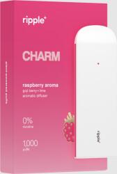 Ripple Tigara electronica, Ripple+, CHARM, Zmeura, fara nicotina, 1000 pufuri (VAP-TE-RIPPLE-CHARM)