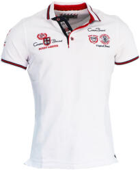 CARISMA tricou polo pentru bărbați 4011 Alb 4XL