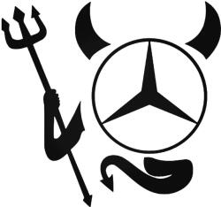 Stickify Ördög Mercedes "1" matrica