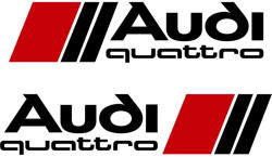 Stickify Audi quattro matrica készlet 2 db