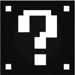 Stickify 8-bit Mario ? "1" matrica