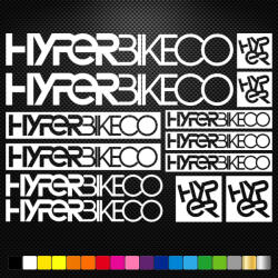 Stickify HyperBikeCo Bicikli matrica készlet