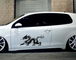 Stickify Léptető sárkány tuning matrica (30x62 cm)