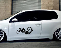 Stickify Forgó virág matrica