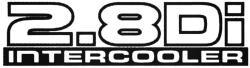 Stickify 2.8Di Intercooler - Szélvédő matrica