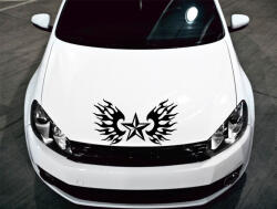 Stickify Díszes csillag tuning matrica (30x54 cm)