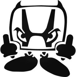 Stickify Honda matrica Démon