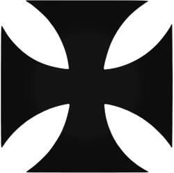 Stickify Vaskereszt királyság "1" Autómatrica