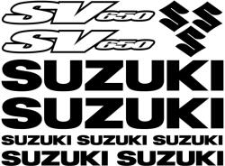 Stickify Suzuki SV650 matrica szett