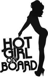 Stickify Hot Girl on Board - Autómatrica