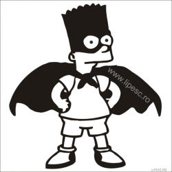 Stickify Bart Batman Autómatrica