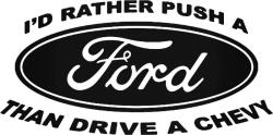 Stickify Ford matrica vicces felirat